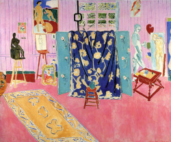 artimportant:The Pink Studio, 1911 by Henri Matisse 