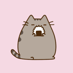 pastel-mum:  ♡ pusheen with food ♡ 