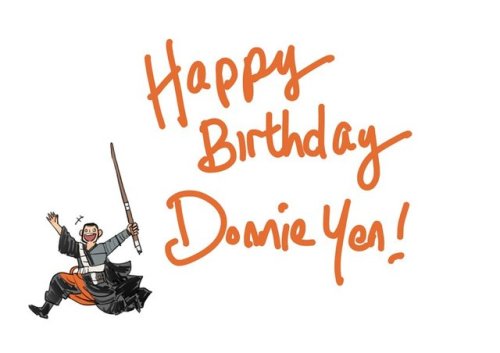 naniiebimworks:Happy birthday Donnie Yen!