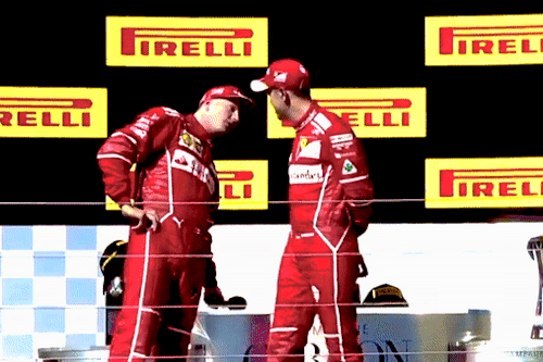 pierregasly:#31DaysofFormulaOne | Day 15: Favorite line-up    FERRARI - Sebastian Vettel &