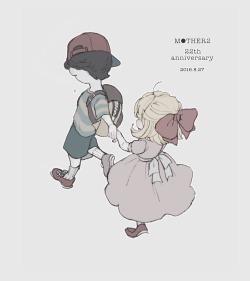 azouno9966:   MOTHER2◆22周年おめでとうごじました…上げなおし。 