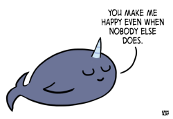 pleasestopbeingsad:  a narwhal requested by ukulelehomestuckdork