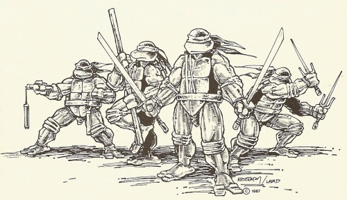 mirageraph: Teenage Mutant Ninja Turtles by Kevin Eastman and Peter Laird