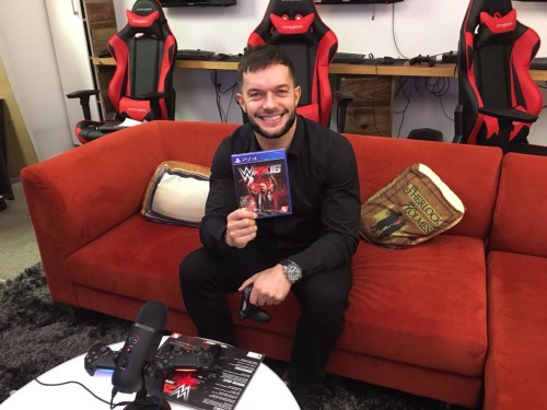 Porn unstablexbalor:  Finn playing WWE 2K16  photos