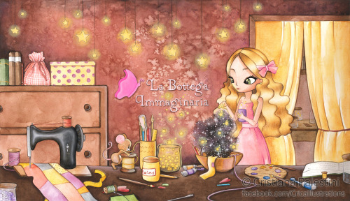 Illustration made for la Bottega Immaginaria’s cover :) Click and zoom for better quality. Sho
