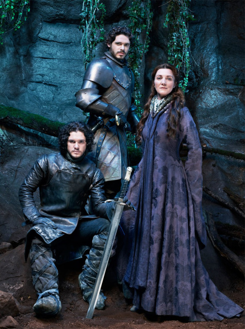 bohemea:Kit Harington, Richard Madden &amp; Michelle Fairley - Game of Thrones portraits by Gavin Bo