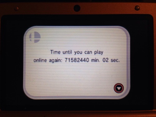 lieutenantbites: quilaava: my brother’s 3ds died while he was in a match in for glory and when