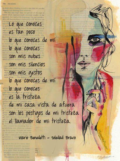 nayitandrea:  Lo que conoces de mí es la tristeza… 