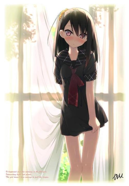 二次元黒髪キャラの萌え・エロ画像 Part63 | 二次元Life