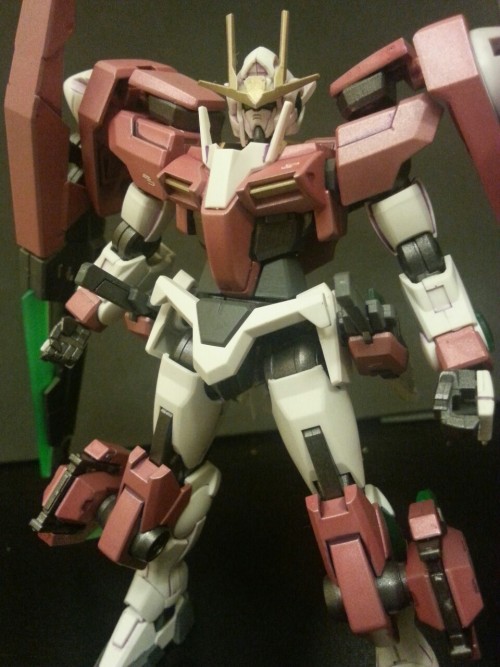 gunplagang:Finished up my 00 Gundam Seven Sword -Rose- Nothing special just some paint but I’m happy