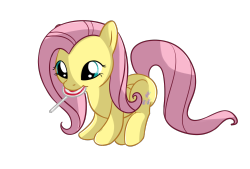 madame-fluttershy:  Lolipop Shy by ~rabiesbunbun