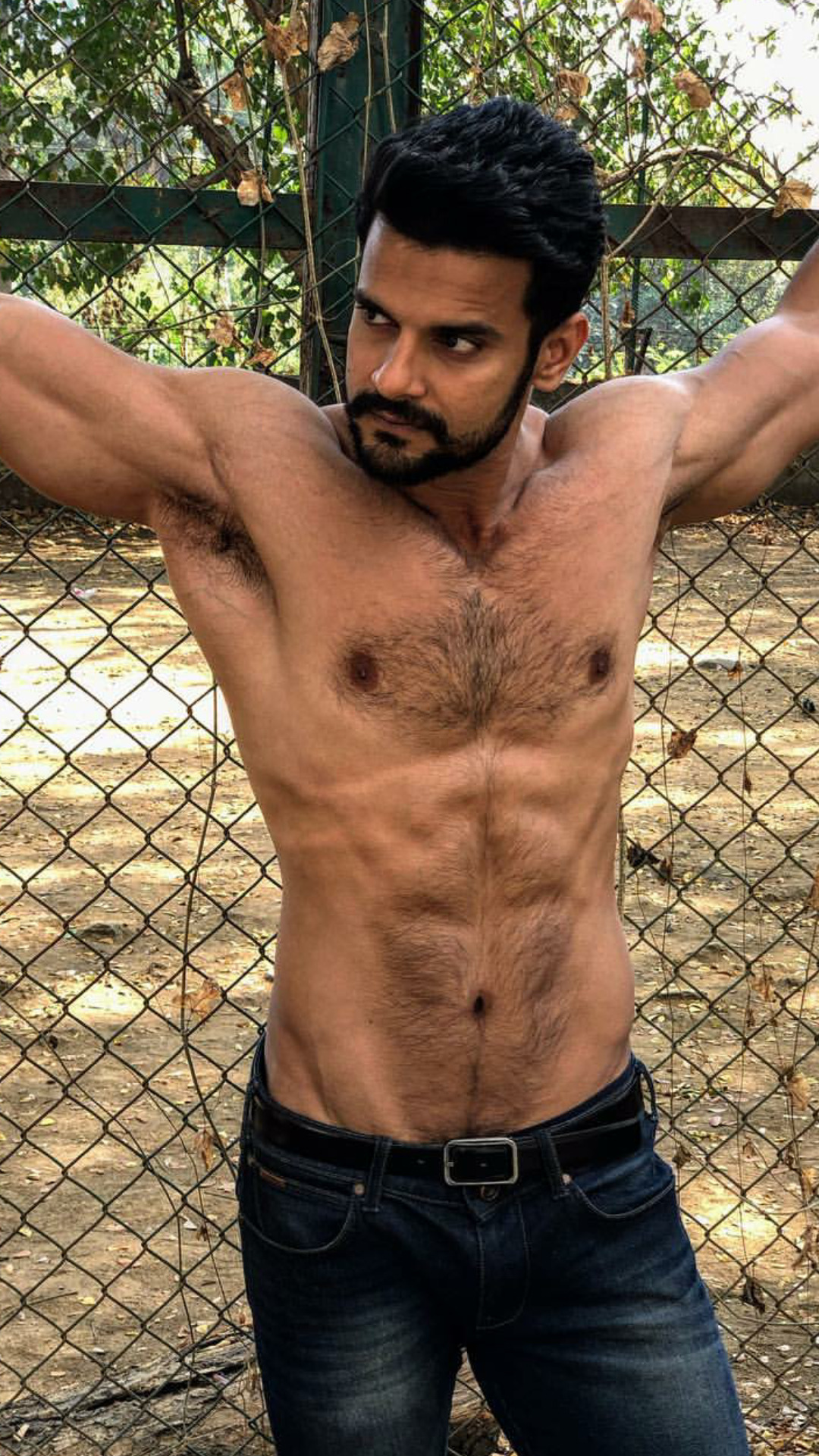 Hairy Desi Men