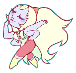 yesarts:  tiny Opal gives me life 