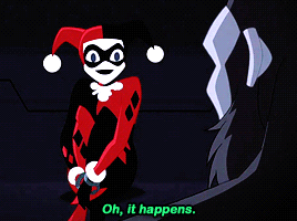 arrows-for-pens:screwtrapdaemon:leadhoovesies:Sometimes you forget that Harley is a licensed Psychia