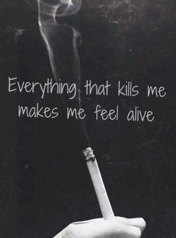 ijustsayitnow:  Like a cigarette.  «•