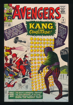 kirbycovers:  Avengers #8(Sep. 1964)   “And