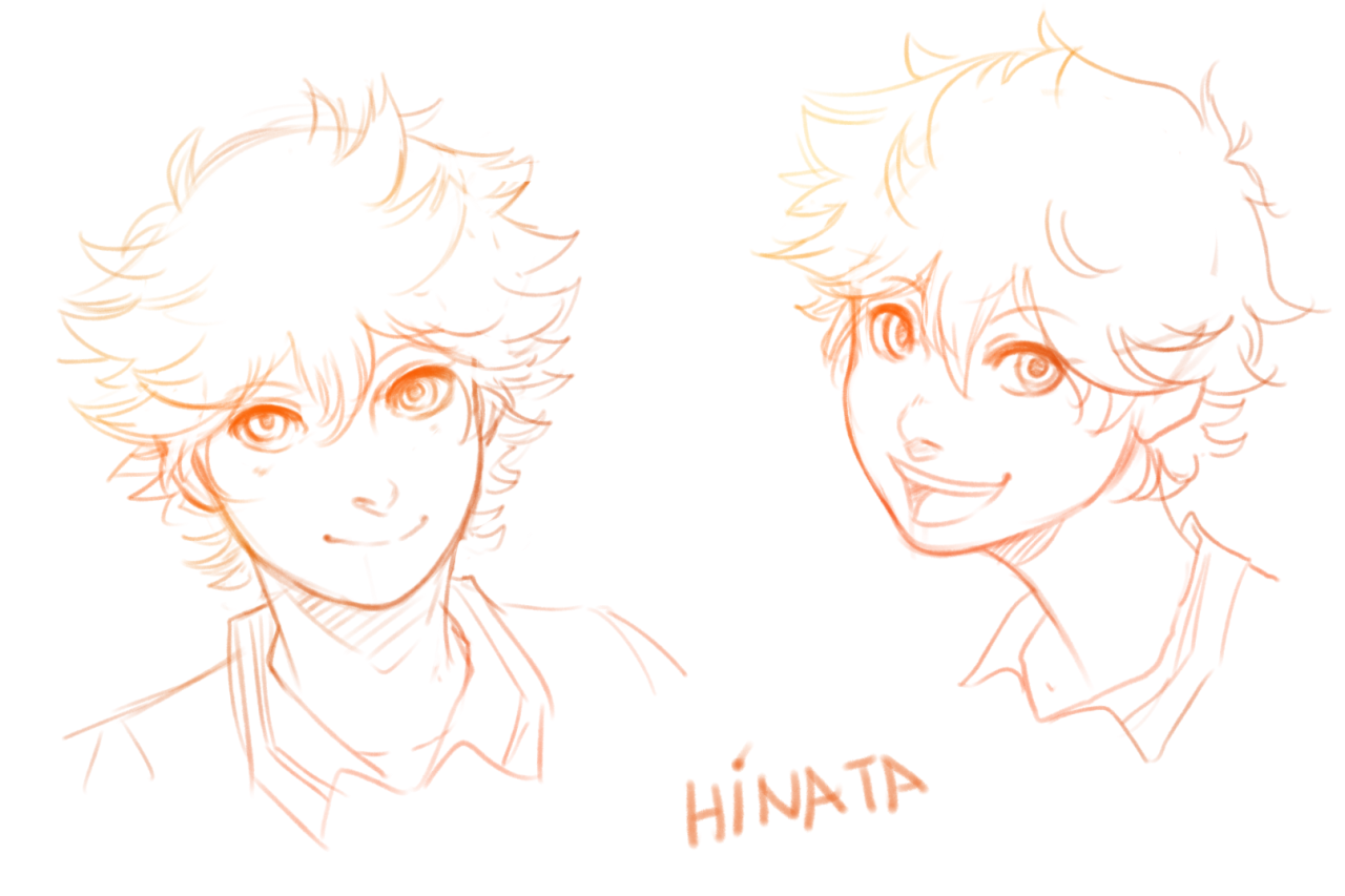 mog-arts:  Hinata sketches. 
