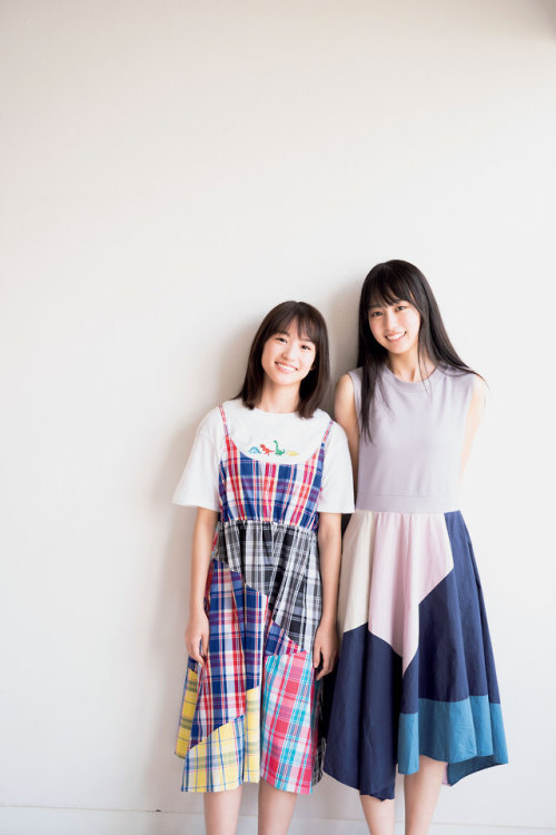 乃木坂46 4期生 賀喜遥香 + 掛橋沙耶香 × FLASHスペシャル グラビアBEST 2019 初夏号