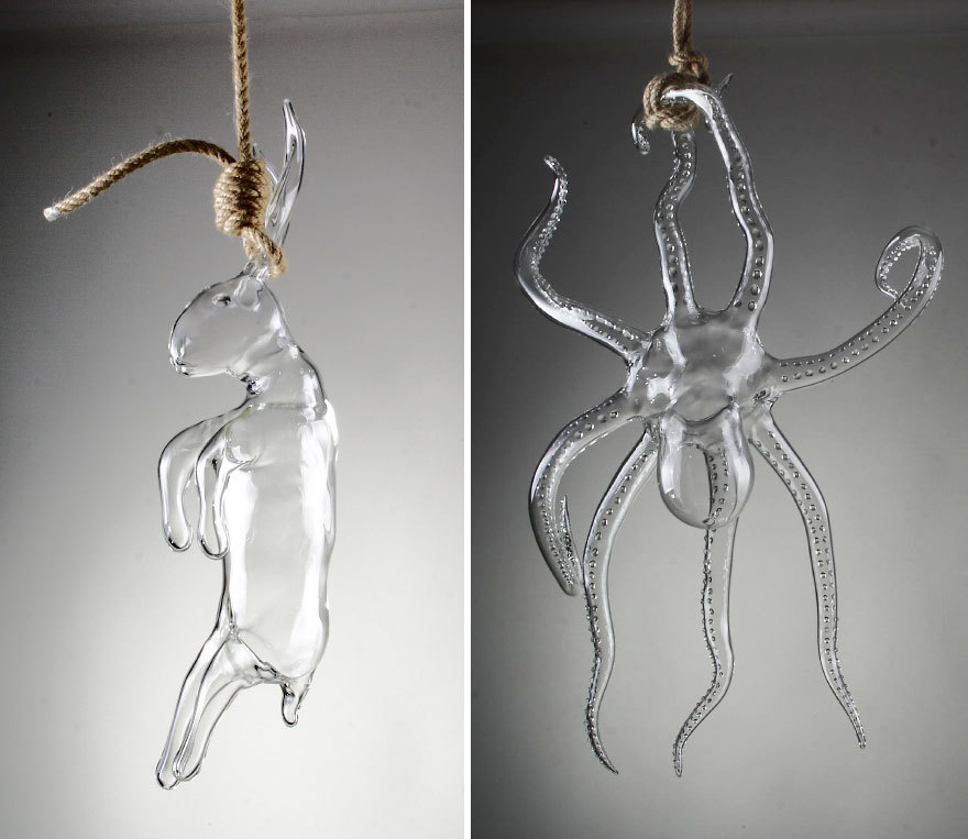 cravehiminallways212:  asylum-art:Nature In Glass: Organic Glass Sculptures by Simone