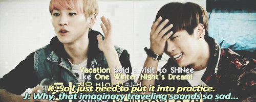 When Kibum Found Out Theyd Be Going On Vacation