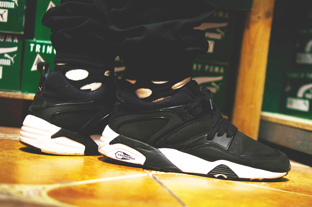 puma blaze of glory tech black