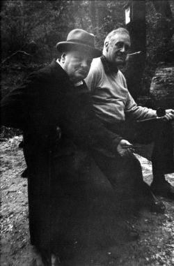 fnhfal:  FDR and Winston churchill 