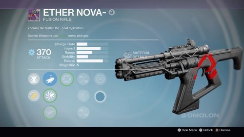 Ether NovaFusion RifleMore information on this gun