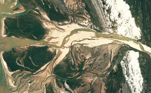 oessa:the textures of madagascar / google earth