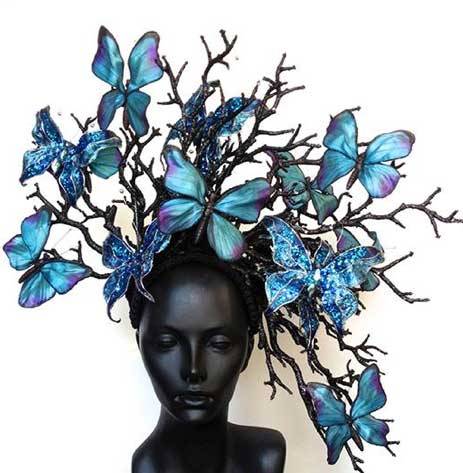 Fantasy headpiece by Caley Johnson