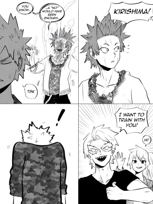 A Kiribaku Doujinshi. Because, As I Already Said, I Ship Them.