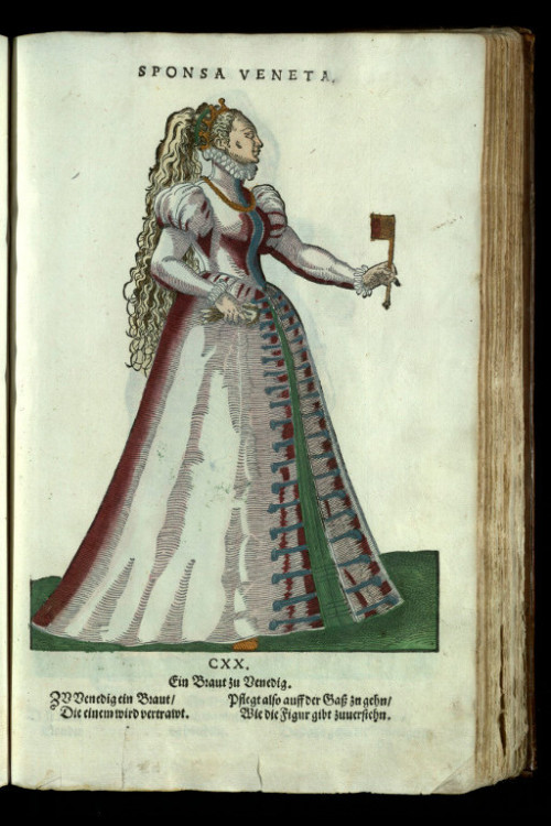 Italian Costumes by Hans Weigel, 1577Bologna;                             Parma and VeniceMilan and 