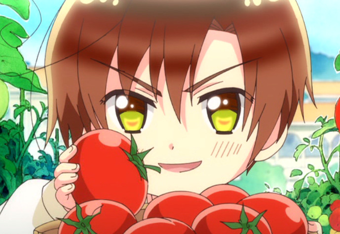 I'm just here for the memes. — Hetalia Screenshots - Chibi Romano, S5E06