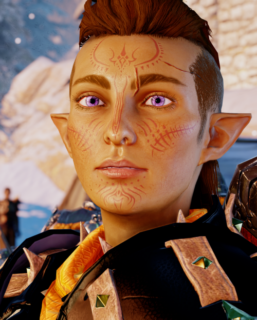 thejbusition: orcteeth: A new DAI OC for thejbusition‘s OC Sharing Day! Meet Lanawyn Lavellan,