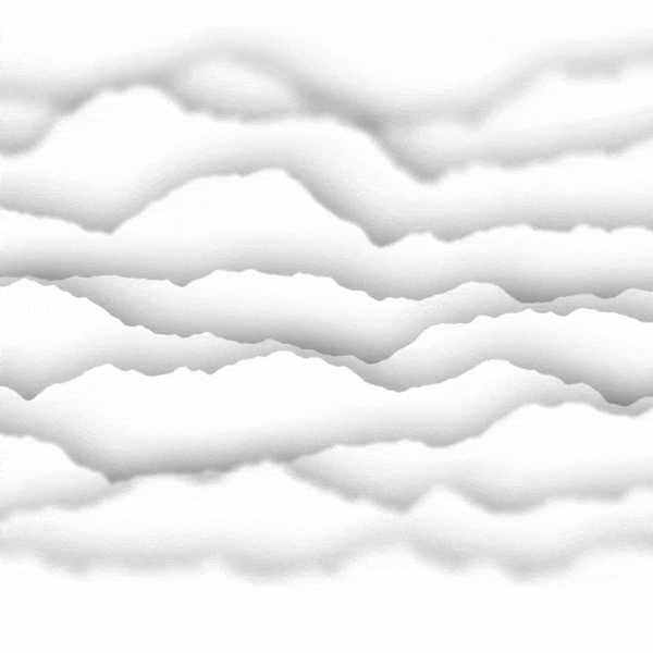Paper waves.