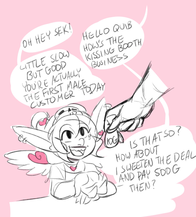 quibbles-and-bits:Best customer so far!