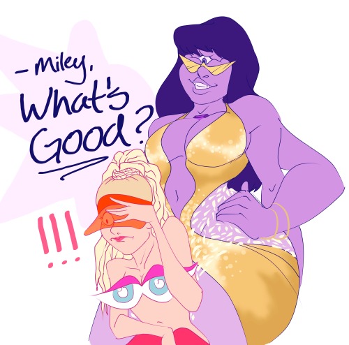 xxxubbles:  That one time 3/5 of the Crystal Gems defeated Miley Cyrus on national television. Truly iconic. 