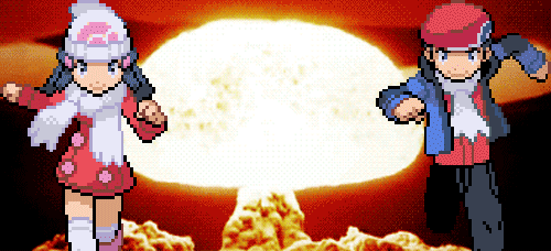 pokemontrainerbarry:  The exciting life of Dawn and Lucas~ Backgrounds       