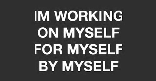 onlythequintessential:  yogamakesmestronger:  Skinny isn’t my goal. Being fit and healthy is my goal. on We Heart It.  onlythequintessential
