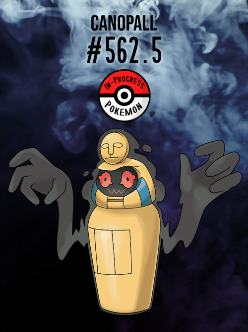 inprogresspokemon: #562.5 - It is said that Yamask arise from the spirits of people interred in grav