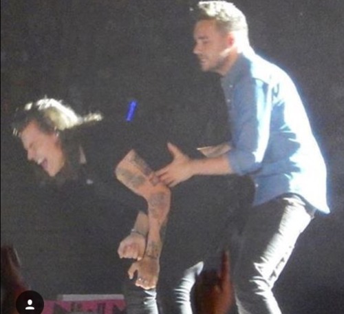 Liam with Louis: Lilo Liam with Harry: Lirry Liam with Niall: Niam Liam: is a hoe