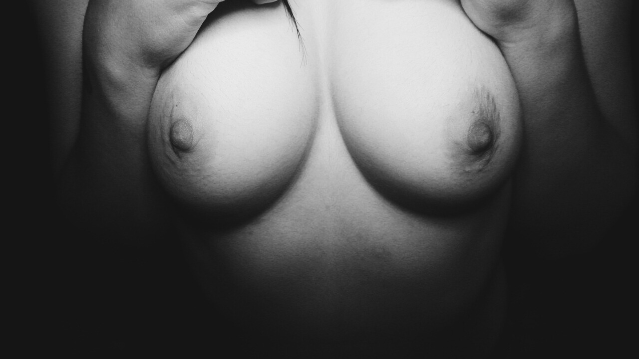 nakedcuddles:  satan-in-my-panties:  My small boobies.  Photo by dans-ta-salive-sur-ma-peau