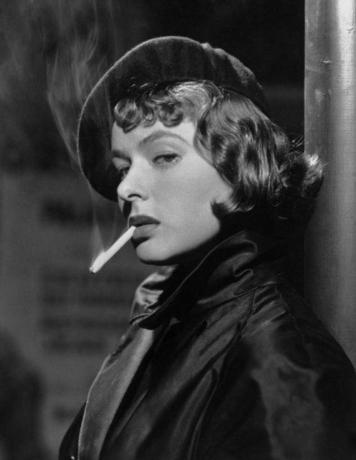 sure-i-m-decent:Ingrid Bergman in Arch of Triumph, directed by Lewis Milestone, 1948