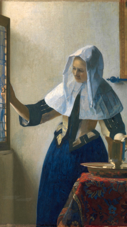 » Johannes Vermeer (1632 - 1675)The MilkmaidView of DelftWoman with a Water JugGirl with a Pearl Ear