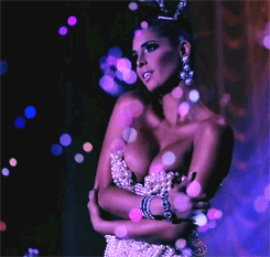 fuckyeahrupaulsdragrace:  Showgirl | Starring Carmen Carrera | By Steven Meisel -