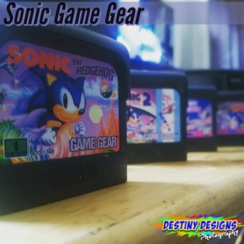 Sonic Game Gear titles were all the rave to compete with the Super Mario/Wario Land Train!! Which on