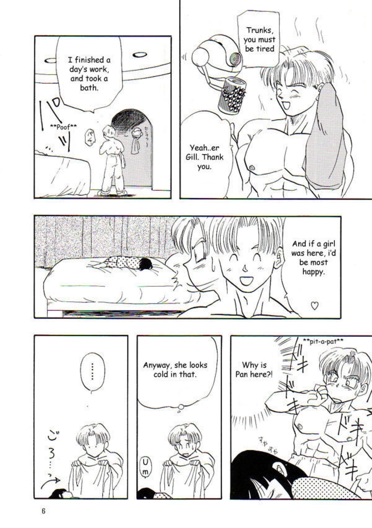 dragonball-hentai18: Pan Hentai Comic (TrunksxPan)   Part 1-2 