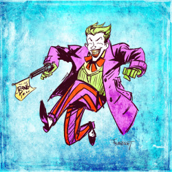 andresisbatman:  Joker Sketch by Boatwright