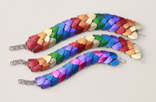 Had A Bunch Of Orders For Scale Bracelets Recently, So Heres A Quick Round-up Of The Last Couple Weeks.
