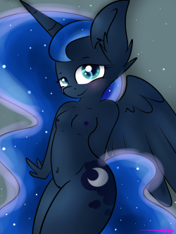 jcosmirrorarts:asheecakes:Some Luna for all you night lovers Luna :3c: