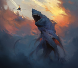 thecollectibles:Shark by  Vyacheslav Safronov